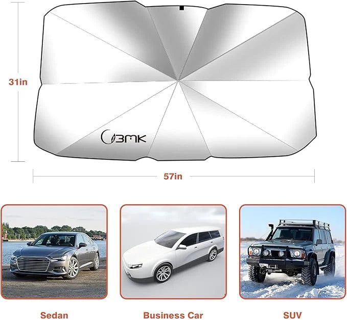 Car Windshield Sunshade Umbrella | Foldable Design